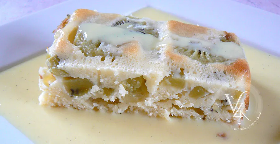 Gâteau aux kiwis