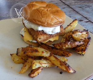 Burger filet o'fish présentation