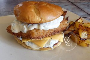 Burger filet o'fish slider