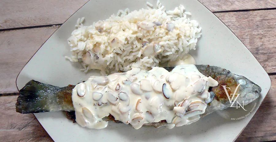 Truites aux amandes à la crème