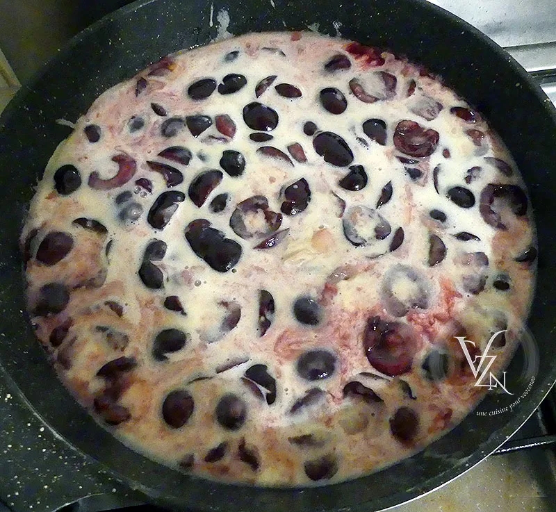 Crépiau aux cerises étape4