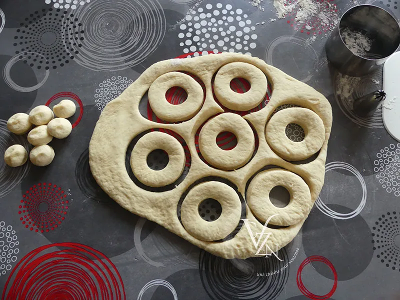 Donuts aux M&M'S étape4