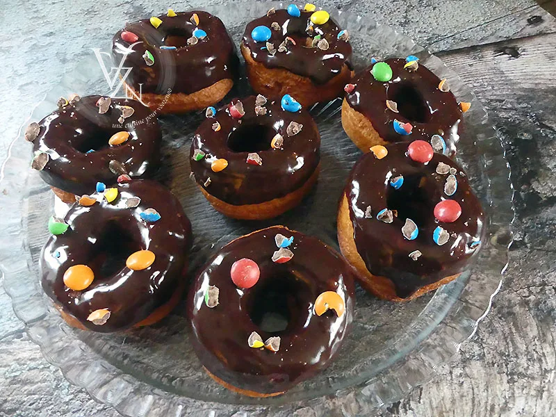 Donuts aux M&M'S fin