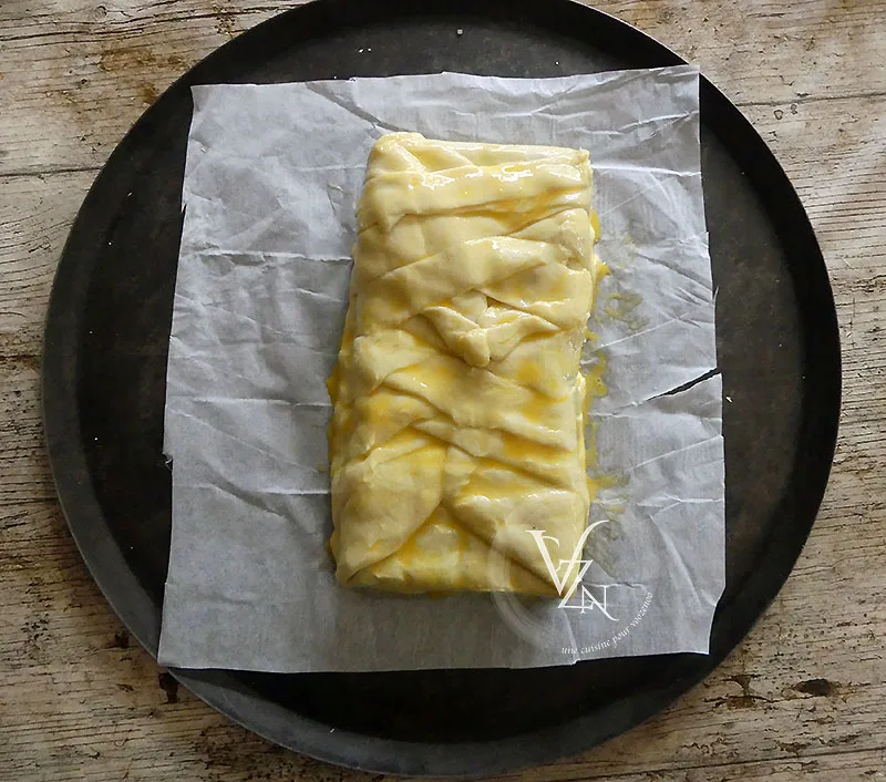 Feuilleté aux pommes et tablette de chocolat noir étape3