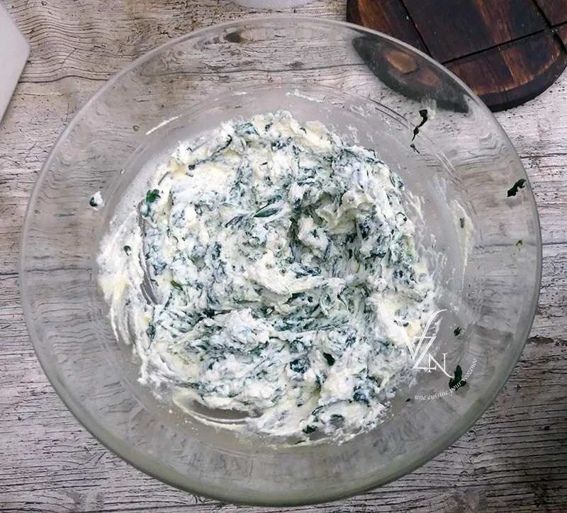 Gnocchis aux épinards, parmesan et beurre de sauge étape2