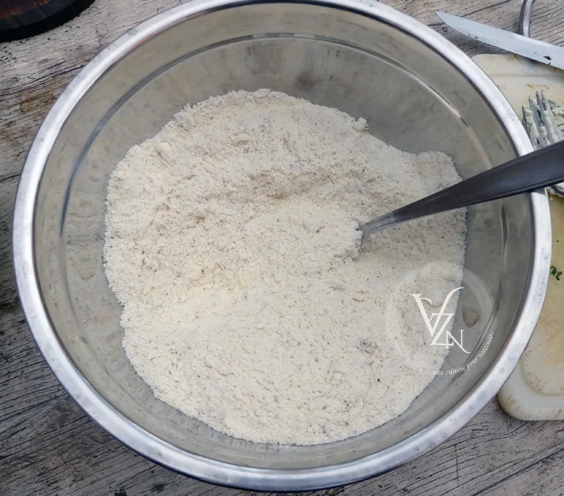 Gnocchis aux épinards, parmesan et beurre de sauge étape3