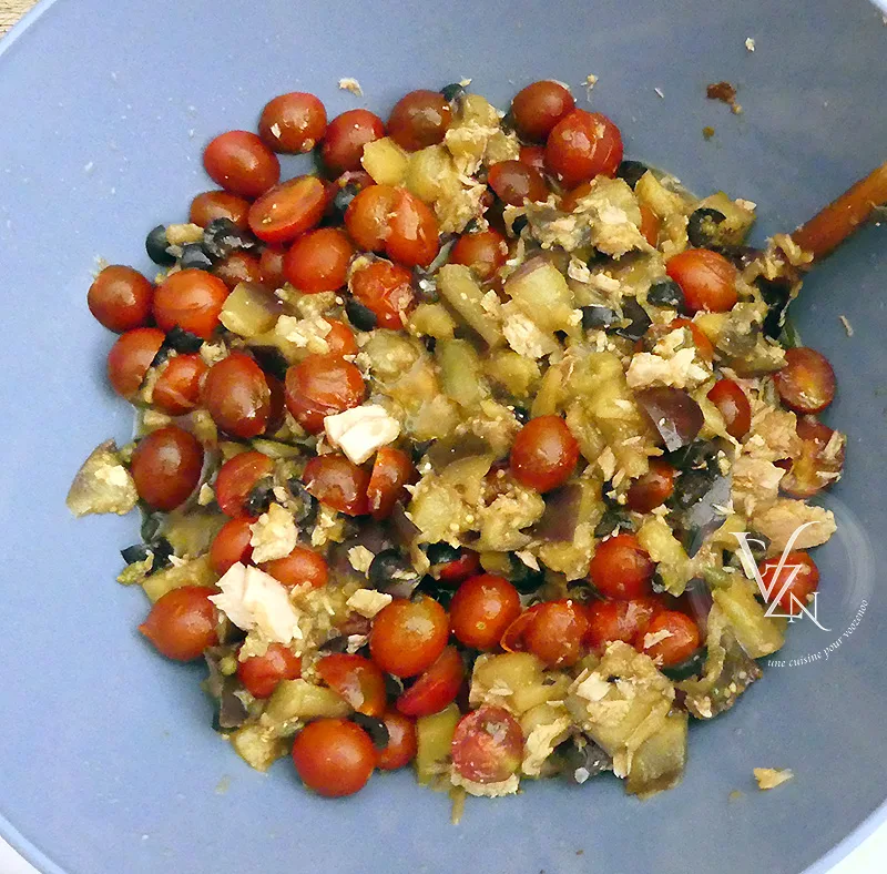 Pasta des îles éoliennes étape4