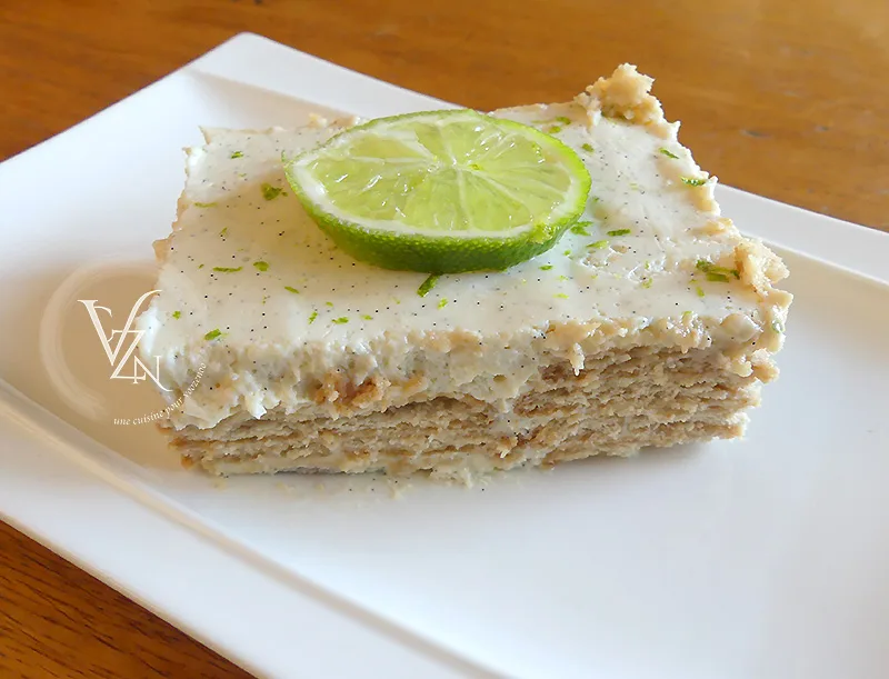 Gâteau glacé mexicain au citron vert fin3