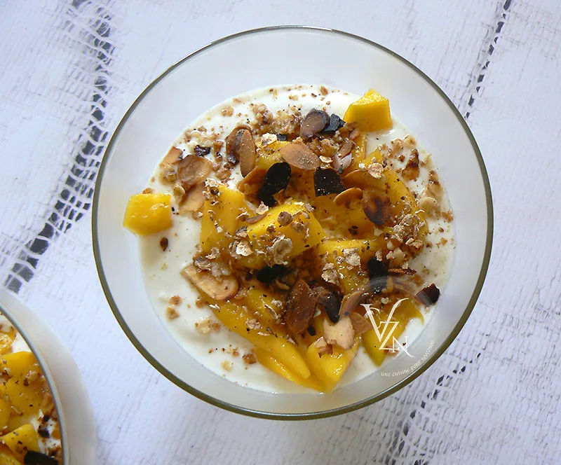 Verrines au fromage blanc, mangue et citron fin2