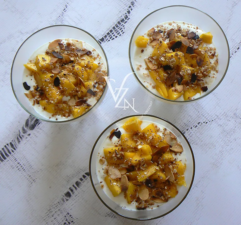 Verrines au fromage blanc, mangue et citron fin5